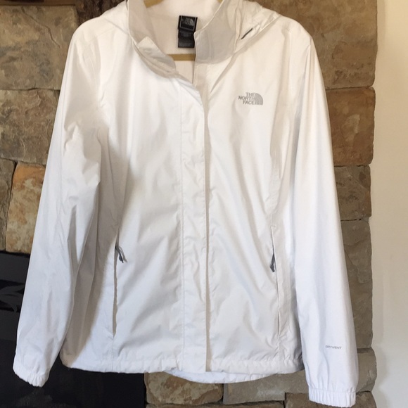 The North Face Jackets & Blazers - White North Face raincoat